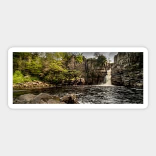 High Force Waterfall Panoramic Sticker